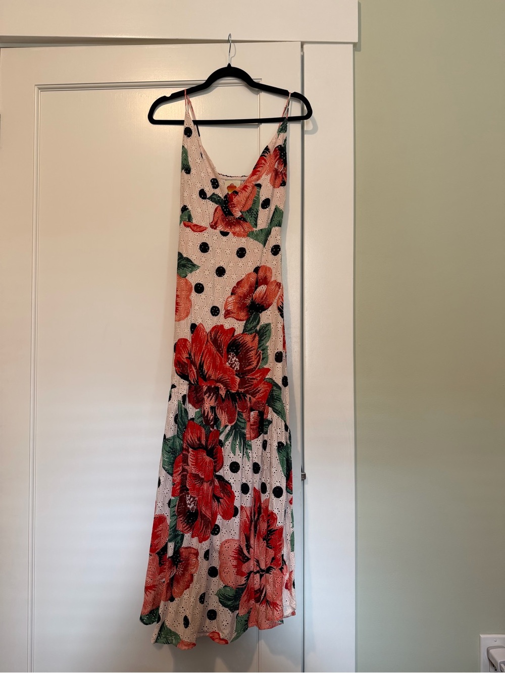 FARM Rio for Anthropologie NWT Eyelet Maxi Dress